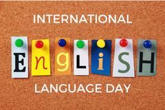 English Language Day Poster