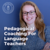 Poster for the Pedagogical Coaching for English Language Teachers