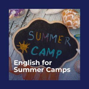 Постер English for Summer Camps